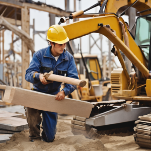 Leiharbeiter Baugeräte Handwerker