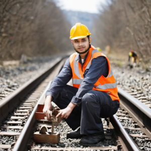 Leiharbeiter Eisenbahntransport Facharbeiter