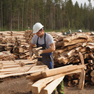 Leiharbeiter Helfer Holzverarbeitung