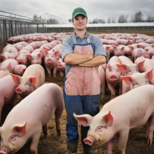 Leiharbeiter Mäster Schweinehaltung