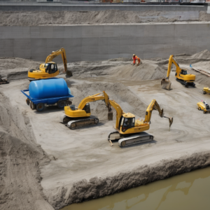 Leiharbeiter Wasser Bauhelfer